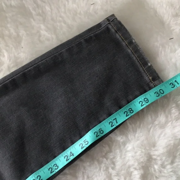 NYDJ Charcoal grey super skinny jeans 12 - Picture 10 of 15